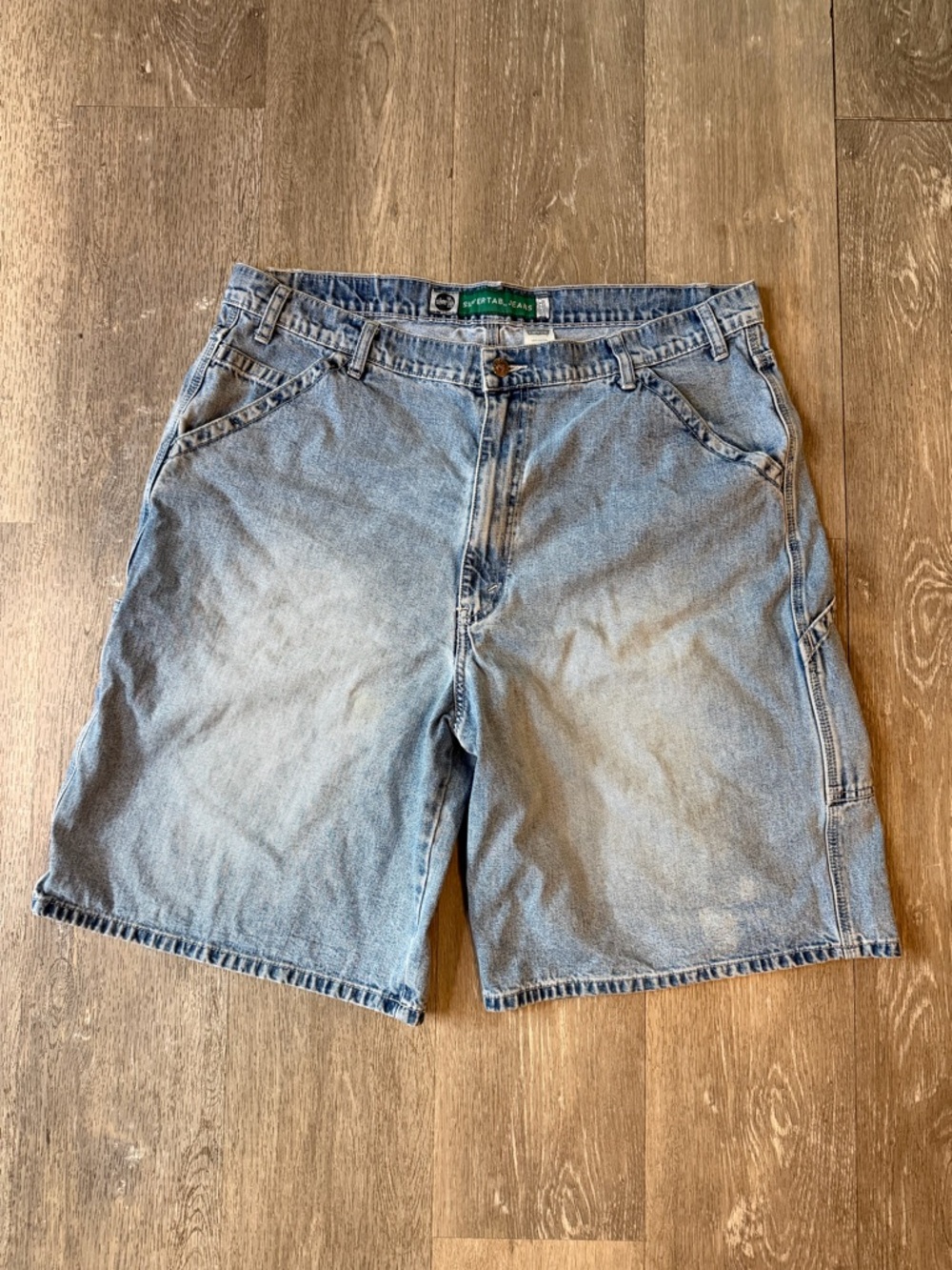 Men’s Vintage Levi's Silvertab Light Blue Denim Shorts